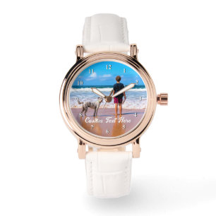 Custom Photo Text Watch Your Favorite Photos