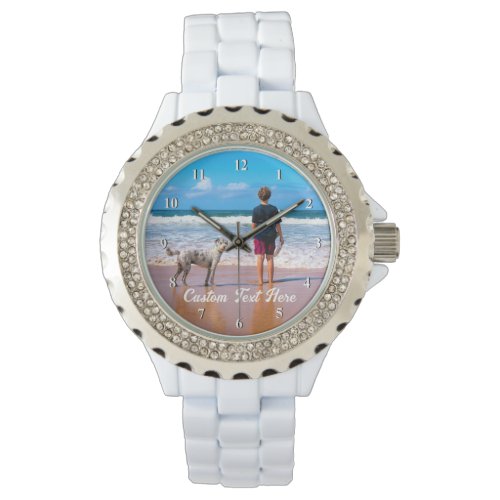 Custom Photo Text Watch Your Favorite Photos