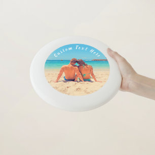 Custom Photo Text Wham-O Frisbee with Your Photos
