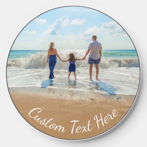 Custom Photo Text Wireless Charger Your Photos
