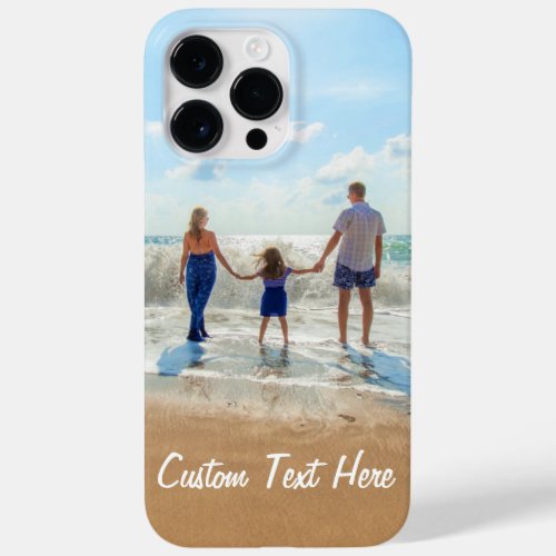 Custom Photo Text with Your Family Photos Case_Mate iPhone 14 Pro Max Case
