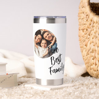 Custom Photo The Best Family Insulated Tumbler