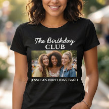 Custom Photo The Birthday Club Squad