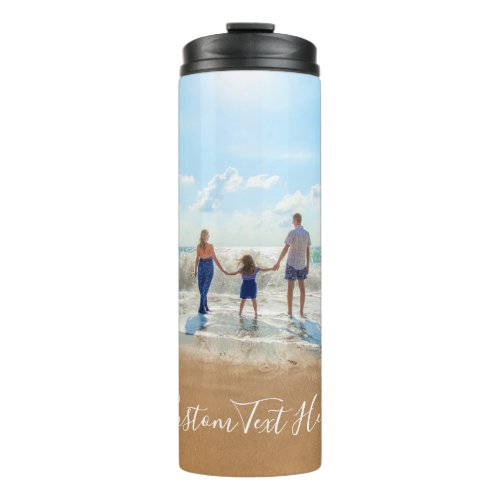 Custom Photo Thermal Tumbler Your Photos and Text