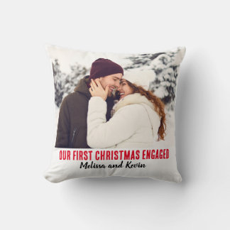 Custom Photo Throw Pillow Christmas Personalized