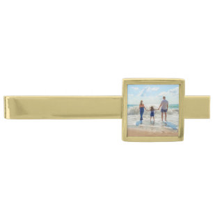 Custom Photo Tie Bar Gift Design Your Own Photos