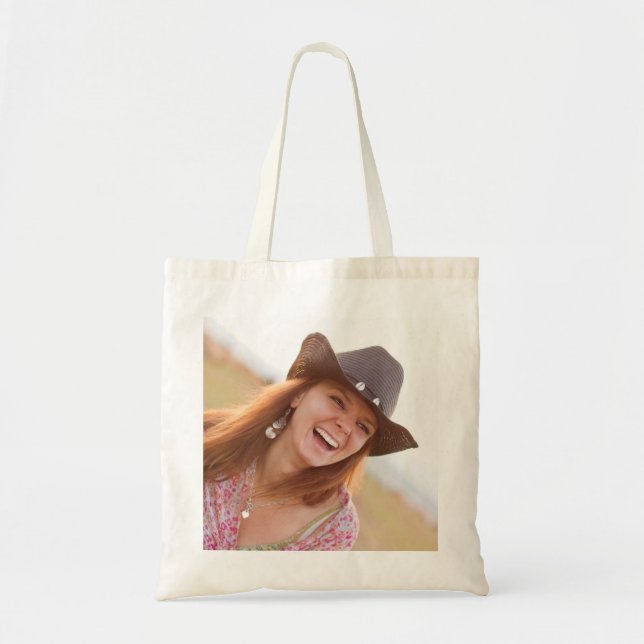 Custom Photo Tote Bag (Front)