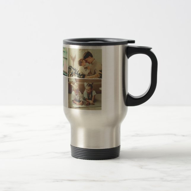 Custom Photo Travel Mug | Personalized Fathers Day (Right)