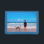 Custom Photo Trifold Wallet Gift with Your Photos<br><div class="desc">Custom Photo Wallets Make Your Own Design - Personalized Family / Friends / Pets or Personal Wallet Gift - Add Your Photo / Text / Name - Resize and move or remove and add elements / text with Customization tool ! You can transfer this design to more than 1000 Zazzle...</div>