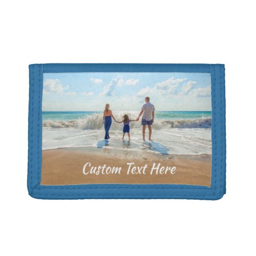 Custom Photo Trifold Wallet with Your Photos