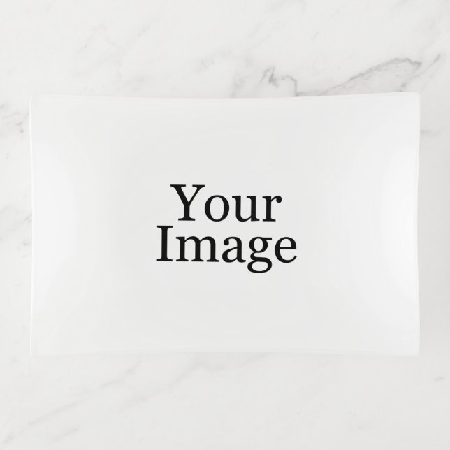 Custom Photo Trinket Tray (Front)