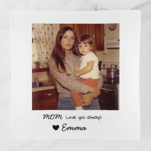 Custom Photo Trinket Tray, Photo Gifts for Mothers Tray