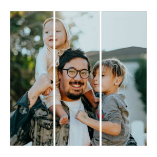 Custom Photo  Triptych