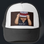 Custom Photo Trucker Hat<br><div class="desc">Add your favorite photo to any of our products for a unique one-of-a-kind item that is personal and special.</div>