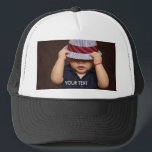 Custom Photo Trucker Hat<br><div class="desc">Add your favorite photo to any of our products for a unique one-of-a-kind item that is personal and special.</div>