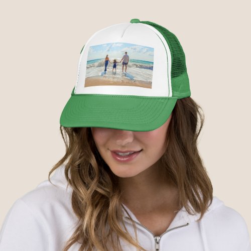 Custom Photo Trucker Hat Your Family Photos Gift