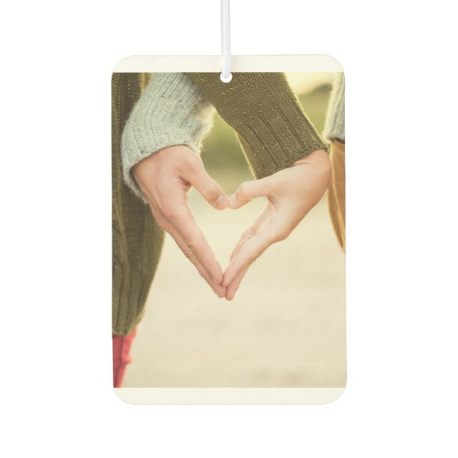 Custom Photo - Unique Your Own Design Personalized Air Freshener (Front)