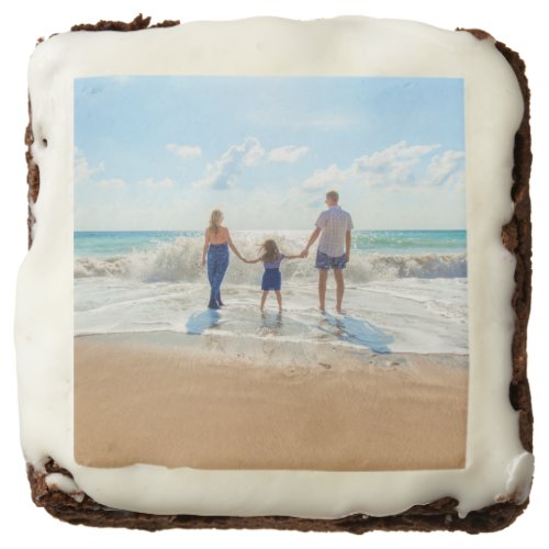 Custom Photo _ Unique Your Own Design Personalized Brownie