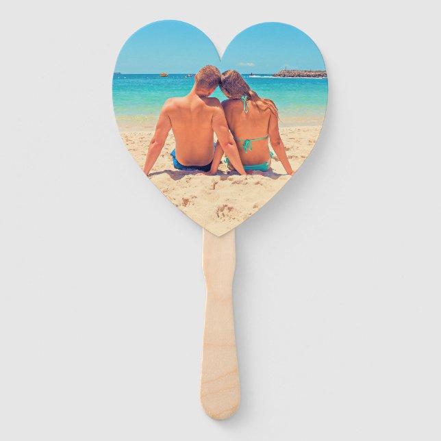 Custom Photo - Unique Your Own Design Personalized Hand Fan (Front)