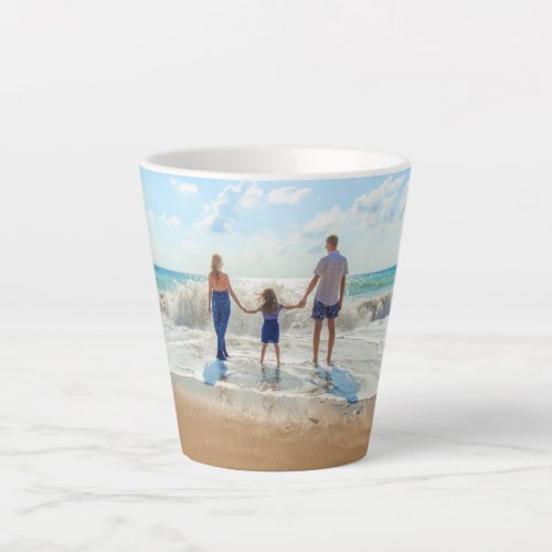 Custom Photo _ Unique Your Own Design Personalized Latte Mug