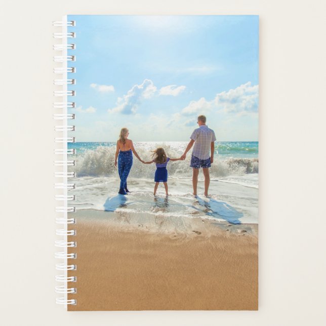 Custom Photo - Unique Your Own Design Personalized Planner (Front)