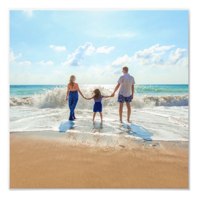 Custom Photo - Unique Your Own Design Personalized Print (Front)