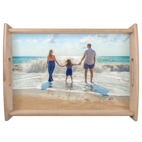 Custom Photo _ Unique Your Own Design Personalized Serving Tray