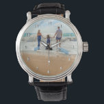 Custom Photo - Unique Your Own Design Personalized Watch<br><div class="desc">Custom Photo - Unique Your Own Design Personalized Family / Friends or Personal Gift - Add Your Photo / Text / more - Resize and move or remove and add elements / image with customization tool !</div>