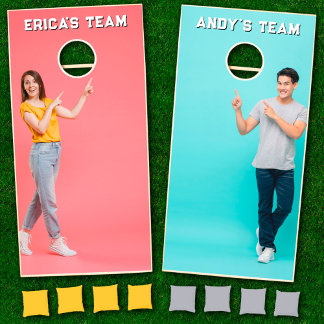 Custom Photo Upload - Create Your Own Cornhole Set