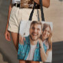 Custom Photo Upload Design Your Own Double Sided T Tote Bag