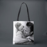 Custom Photo Upload Design Your Own Double Sided Tote Bag<br><div class="desc">Custom photo double sided tote bag featuring full bleed image template. Easily upload your favorite photos,  to design your own tote bag today.</div>