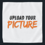 Custom Photo Upload Pet Bandana<br><div class="desc">Make your pet’s accessory truly unique with this custom bandana where you can upload your favorite photo. Perfect for dogs and cats,  it adds a personal and stylish touch to any outfit. A special gift for pet lovers who cherish customization.</div>