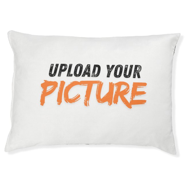 Custom Photo Upload Pet Bed (Front)
