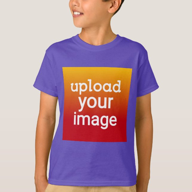 Custom Photo Upload T-Shirt – Personalized Upload (Front)