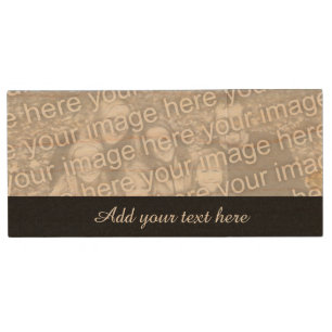Custom photo USB flash drive   Add your image here