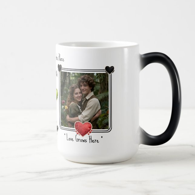 Custom Photo Valentines Coffee Mugs Online Dating (Right)