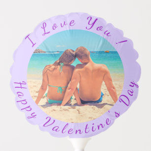 Custom Photo Valentine's Day Balloon - I Love You