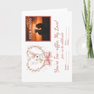 Custom Photo Valentine's Day Invitation Card