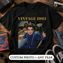 Custom Photo Vintage 1995 Birthday
