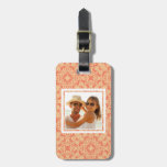 Custom Photo Vintage Background Luggage Tag