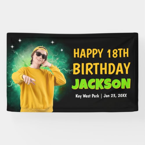 Custom Photo Vintage Bootleg Rap Birthday Welcome Banner