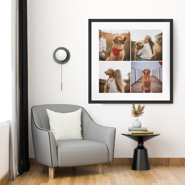 Custom Photo Wall Art for Dog Lovers & Cat Owners (pet owner gift, personalized pet poster, dog lover wall art, cat owner gift, custom pet photo print,)