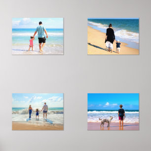 Custom Photo Wall Art Set with Your Photos Design