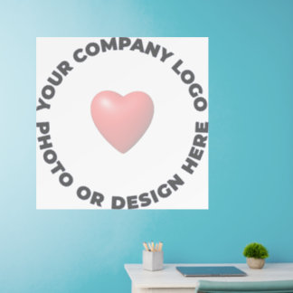 Custom Photo Wall Decal FULLY OPAQUE SHEET 36"x36"