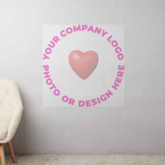 Custom Photo Wall Decal PART TRANSPARENT 36" x 36"