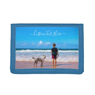 Custom Photo Wallet Gift Your Pet Photos and Text