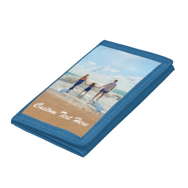 Custom Photo Wallet Gift Your Photos and Text (Bottom)