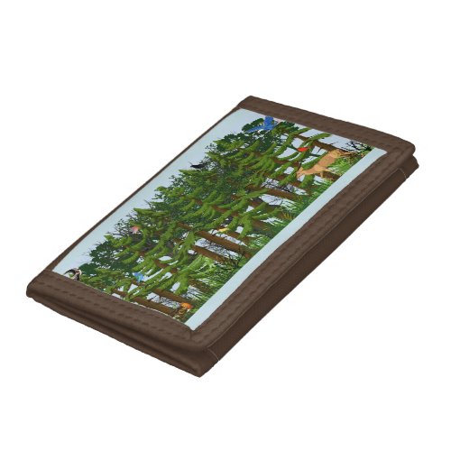 Custom Photo Wallet in our Dense Forest design