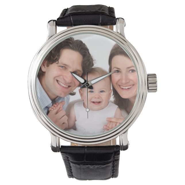 Custom Photo Watch Personalized Watch (Front)
