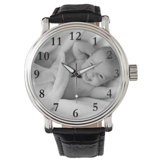 Custom Photo Watch Personalized Watch (Front)